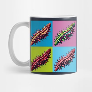 Pop Sea Cucumber Art - Trendy Marine Life Mug